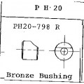 Bronze Bushing RH